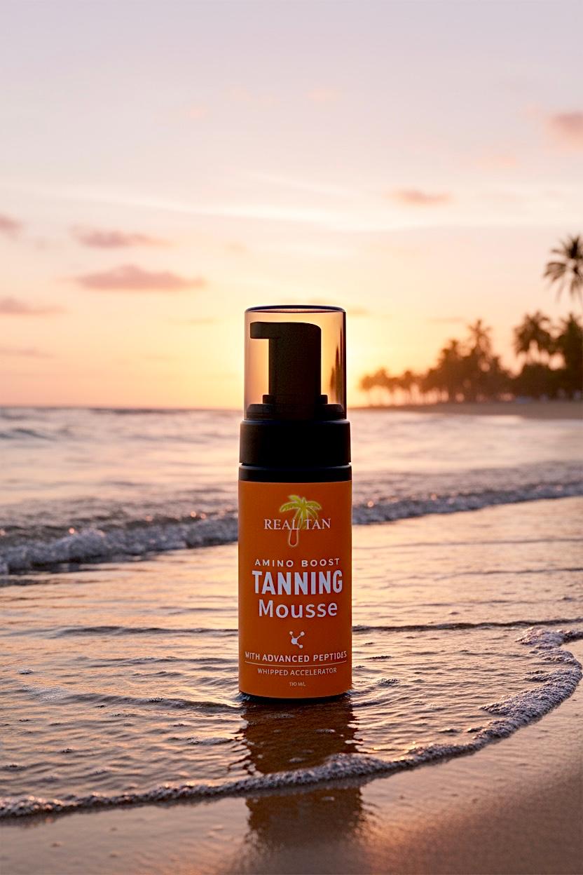 New Peptide-Infused Tanning Mousse