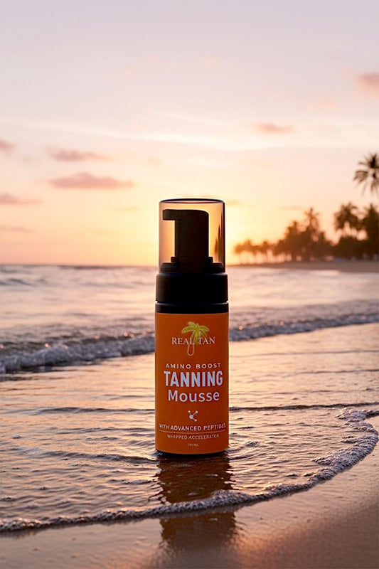 New Peptide-Infused Tanning Mousse